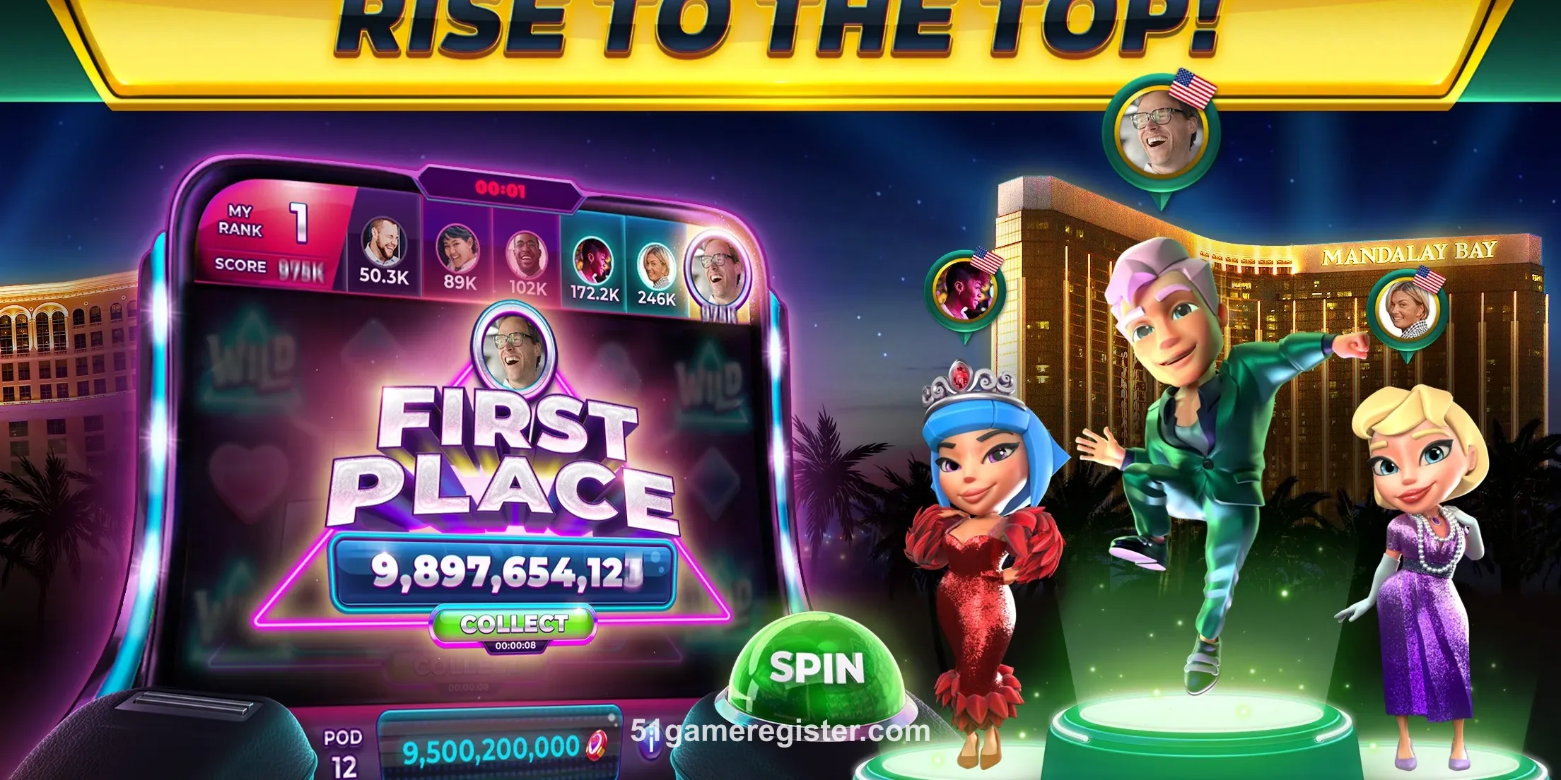 51 Game App - Registration Flow